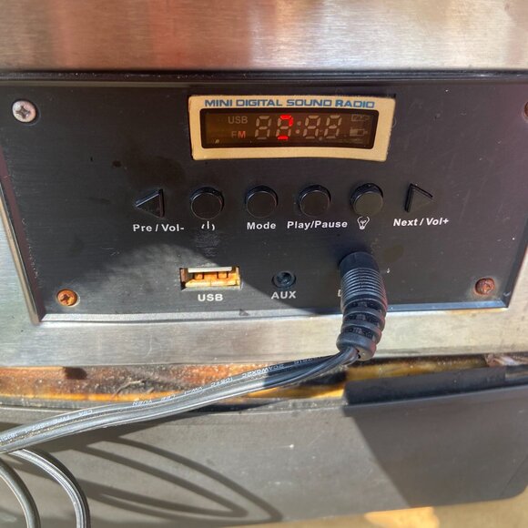 Coors Light Beer Stainless Cooler Bluetooth Speakers LED Lights - Picture 8 of 14